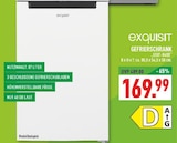 Gefrierschrank Angebote von Exquisit bei Marktkauf Duisburg für 169,99 €