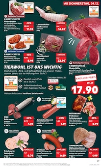 Rindfleisch im aktuellen Kaufland Prospekt (Halle (Saale)) Rindfleisch im Kaufland Prospekt "Aktuelle Angebote" mit 74 Seiten (Halle (Saale))