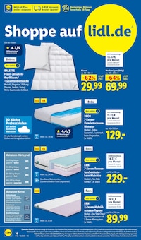 Bettdecke im Lidl Prospekt "LIDL LOHNT SICH" mit 68 Seiten (Regensburg)