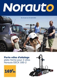 Catalogue Norauto à Vandœuvre-lès-Nancy, avec 1 page Prospectus Norauto à Vandœuvre-lès-Nancy, "Norauto", 1 page, 22/06/2022 - 23/08/2022