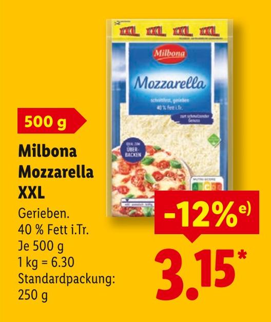 Mozzarella XXL