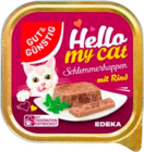Hello my cat Schlemmerhappen mit Rind Angebote von Gut & Günstig bei EDEKA Flensburg für 0,25 €