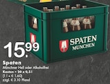 Spaten im Angebot bei TOP Getränke in Willich Spaten Angebote von Spaten bei TOP Getränke Willich für 15,99 €