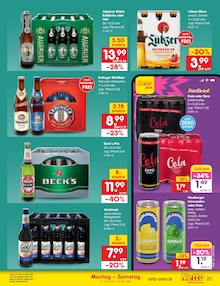 Coca Cola im Netto Marken-Discount Prospekt "Aktuelle Angebote" mit 56 Seiten (Rostock)