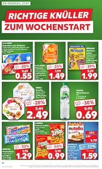Nutella im aktuellen Kaufland Prospekt (Gummersbach) Nutella im Kaufland Prospekt "Aktuelle Angebote" mit 54 Seiten (Gummersbach)