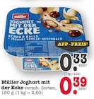 Joghurt mit der Ecke Angebote von Müller bei E center Mannheim für 0,33 €