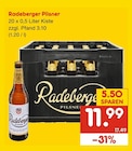 Pilsner im Angebot bei Netto Marken-Discount in Recklinghausen Pilsner Angebote von Radeberger bei Netto Marken-Discount Recklinghausen für 11,99 €