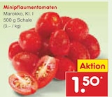 Minipflauentomaten Angebote bei Netto Marken-Discount Emden für 1,50 €
