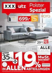 Aktueller XXXLutz Möbelhäuser Prospekt mit Möbel, "Polster Spezial", Seite 1