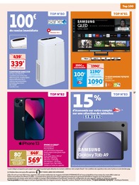 Offre TV Samsung dans le catalogue Auchan Hypermarché du moment à la page 17
