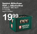 Münchner Hell im Angebot bei TOP Getränke in Neuss Münchner Hell Angebote von Spaten bei TOP Getränke Neuss für 19,99 €