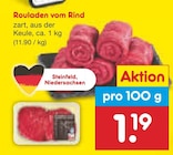 Rouladen vom Rind bei Netto Marken-Discount im Eystrup Prospekt für 1,19 €