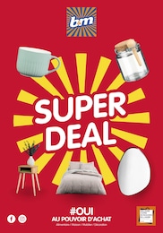 Prospectus Meubles & Décoration B&M en cours, SUPER DEAL, 22 pages, 26/12/2024 - 28/01/2025 Catalogue Meubles & Décoration B&M en cours à Mérignac et alentours, SUPER DEAL, 22 pages, 26/12/2024 - 28/01/2025