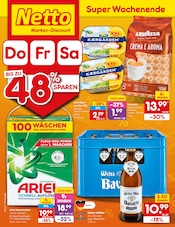 Bier im Netto Marken-Discount Prospekt in Weilheim Aktueller Netto Marken-Discount Prospekt mit Bier, "Aktuelle Angebote", Seite 1