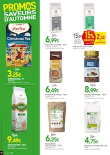 Promotion Café bio dans le prospectus NaturéO, valable du 29/10/2025 au 23/11/2025 Promo Café bio dans le catalogue NaturéO du moment à la page 18