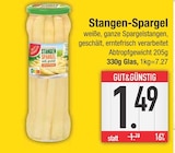 Stangen-Spargel von GUT&GÜNSTIG für 1,49 € bei EDEKA im Angebot Stangen-Spargel von GUT&GÜNSTIG im aktuellen EDEKA Prospekt