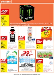 Promos Monster dans le catalogue "Carrefour" de Carrefour à la page 45 Promos Monster dans le catalogue "Carrefour" de Carrefour à la page 45