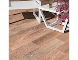 Carrelage de sol extérieur "Arnel" marron - l. 17 x L. 62 cm - Blooma en promo chez Brico Dépôt Carrelage de sol extérieur "Arnel" marron - l. 17 x L. 62 cm - Blooma dans le catalogue Brico Dépôt