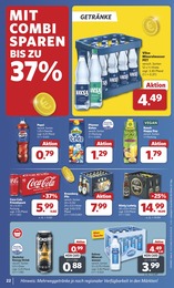 Cola Angebot im aktuellen combi Prospekt auf Seite 22