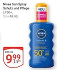 Sun Spray Schutz und Pflege im Angebot bei GLOBUS in Kempen Sun Spray Schutz und Pflege Angebote von Nivea bei GLOBUS Kempen für 9,99 €