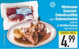 Gourmet-Entenbrustfilet oder -Entenschenkel von Wichmann im aktuellen EDEKA Prospekt für 4,99 €