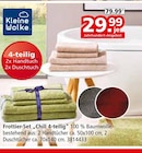 Frottier-Set Chill 4-teilig von Kleine Wolke im aktuellen Segmüller Prospekt für 29,99 €