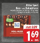 Nussklasse im Angebot bei E center in Haltern am See Nussklasse Angebote von Ritter Sport bei E center Haltern am See für 1,69 €