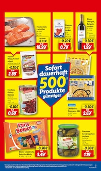 Fleischwurst Angebot im aktuellen Lidl Prospekt auf Seite 3