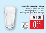 Universalglas Angebote von Gut & Günstig bei Marktkauf Aschaffenburg für 0,99 €