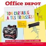 Catalogue Office DEPOT à Lille, avec 10 pages Prospectus Office DEPOT à Lille, "Le cartable à tes trousses ! Rentrée des classes ! Faites vos achats avec l'expert en fournitures scolaires ! Profitez des offres et services pour la liste scolaire !", 10 pages, 22/06/2020 - 16/08/2020