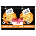 Dosettes de café "Format spécial" - CARTE NOIRE en promo chez Carrefour Villeurbanne à 9,19 €