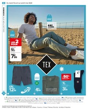 Promos T-Shirt Homme dans le catalogue "TEX les petits prix ne se cachent pas" de Carrefour à la page 10