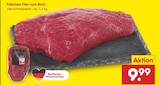 Falsches Filet vom Rind bei Netto Marken-Discount im Lunestedt Prospekt für 9,99 €