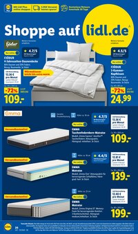 Bettdecke im aktuellen Lidl Prospekt (München) Bettdecke im Lidl Prospekt "LIDL LOHNT SICH" mit 71 Seiten (München)