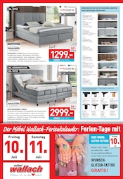 Boxspringbett im Möbel Wallach Prospekt in Hildesheim Aktueller Möbel Wallach Prospekt mit Boxspringbett, "URLAUBSGELD GESCHENKT!", Seite 8