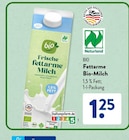 Fettarme Bio-Milch im ALDI SÜD Prospekt Fettarme Bio-Milch von Bio im aktuellen ALDI SÜD Prospekt für 1,25 €