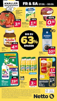 Netto mit dem Scottie Prospekt der aktuellen Woche, gĂĽltig von 03.08.2026 bis 08.08.2026 Aktueller Netto mit dem Scottie Prospekt "GĂĽnstig. Besser. FĂĽr Dich." mit 33 Seiten