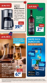 Kaffeevollautomat im ALDI SÜD Prospekt "Gutes für alle." mit 31 Seiten (Augsburg)