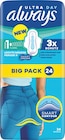 Ultra-Binden Day Normal 1 mit Flügel, Big Pack von always im aktuellen dm-drogerie markt Prospekt für 3,75 €