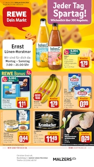 Krombacher im REWE Prospekt "Dein Markt" mit 31 Seiten (Lünen)