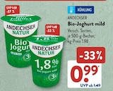 Bio-Joghurt mild von ANDECHSER im aktuellen ALDI SÜD Prospekt