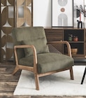 Fauteuil de salon velours côtelé - Maxi Bazar à Roubaix Fauteuil de salon velours côtelé en promo chez Maxi Bazar Roubaix à 159,99 €
