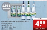 Aktuelle Wasser Angebote bei Getränke Quelle WVG in Magdeburg Aktuelles Mineralwasser Angebot bei Getränke Quelle WVG in Magdeburg ab 4,99 €