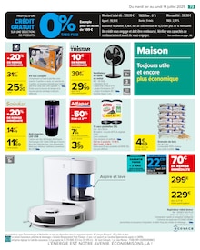 Promo Aspirateur dans le catalogue Carrefour du moment à la page 75