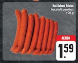 Hot Salami Sticks im E center Prospekt Hot Salami Sticks von im aktuellen E center Prospekt für 1,59 €