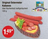Original Ostermeier Kabanos im aktuellen V-Markt Prospekt für 1,49 €