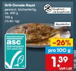 Aktuelle Fisch Angebote bei Netto Marken-Discount in Mainz Aktuelles Grill-Dorade-Royal Angebot bei Netto Marken-Discount in Mainz ab 1,39 €