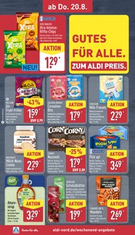 ALDI Nord Prospekt der aktuellen Woche, gültig von 17.08.2026 bis 22.08.2026 Aktueller ALDI Nord Prospekt "Aktuelle Angebote" mit 45 Seiten
