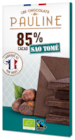 Tablette de chocolat - Les Chocolats de Pauline en promo chez Hyper U La Rochelle à 2,21 €