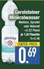 Mineralwasser von Gerolsteiner im aktuellen EDEKA Prospekt für 0,69 €